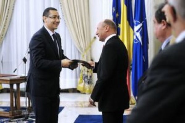 Acordul dintre Băsescu şi Ponta, menit să creeze 